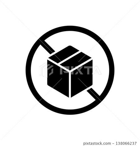 Out of Stock icon vector design templates simple and modern concept, isolated on white background Out of Stock icon vector design templates simple and modern concept, isolated on white background 138066237