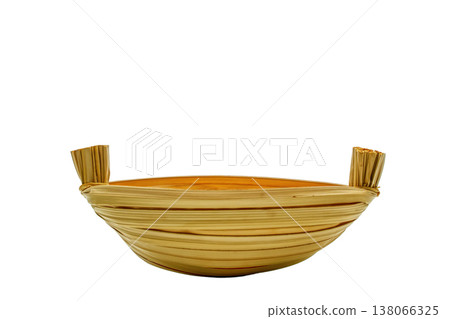 Bamboo Boat Basket Bamboo Boat Basket 138066325