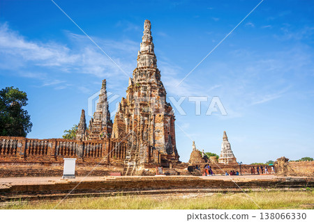 Ancient Pagodas And Wall 138066330