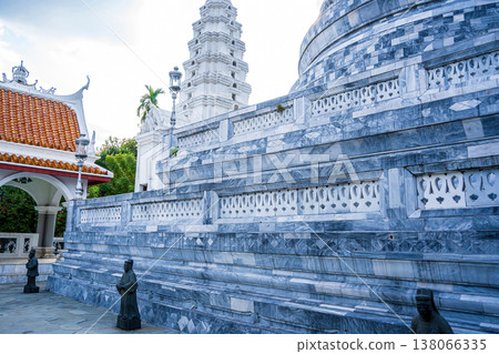 Marble chedi terrace exterior 138066335