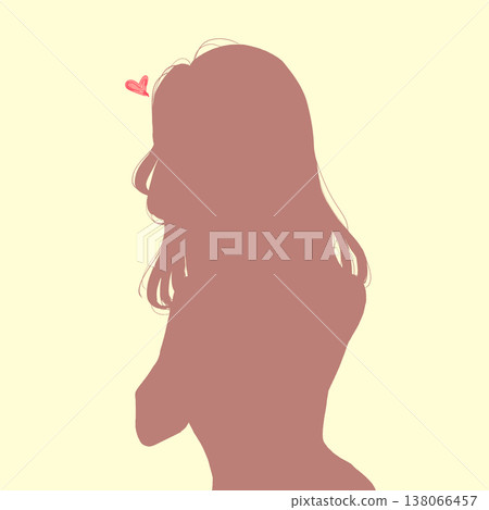惡魔般的女人剪影 惡魔般的女人剪影 138066457