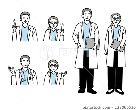 Medical staff (male and female) Medical staff (male and female) 138066536