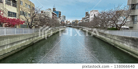 沿著河街景，寧靜的水岸風光 138066640