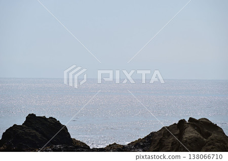 野島崎燈塔公園和太平洋 138066710