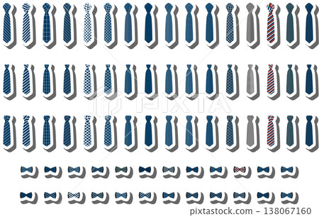 big colored set neckties different types big colored set neckties different types 138067160