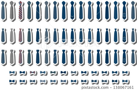 big colored set neckties different types big colored set neckties different types 138067161
