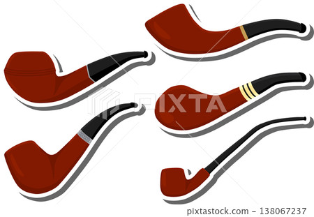 set different types smoke pipes different size for tobacco set different types smoke pipes different size for tobacco 138067237