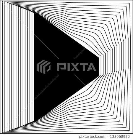 Square line frame blend effect. Technology concept design Square line frame blend effect. Technology concept design 138068923