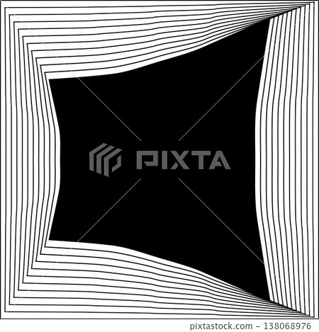 Square line frame blend effect. Technology concept design Square line frame blend effect. Technology concept design 138068976