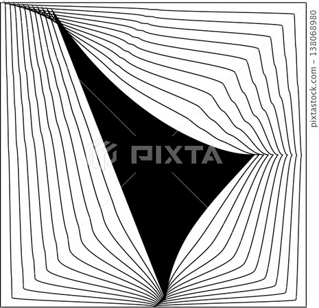 Square line frame blend effect. Technology concept design Square line frame blend effect. Technology concept design 138068980