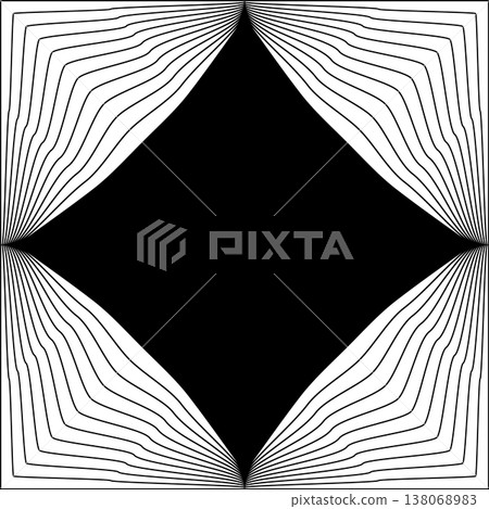 Square line frame blend effect. Technology concept design Square line frame blend effect. Technology concept design 138068983
