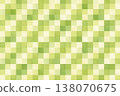 Green checkered background material 138070675