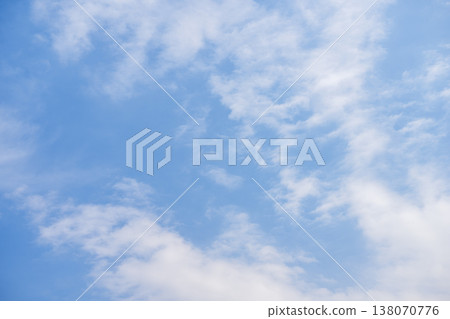 Blue sky, spring sky, clear weather, spring, March, image 138070776