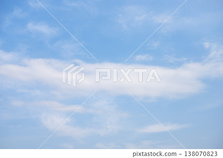 藍天，春日的天空，晴朗的天氣，春天，三月，圖片 138070823