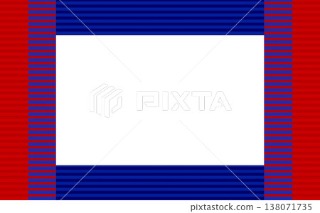 邊框圖案，留白，紅色，藍色 138071735