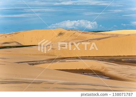 Dunas do Mouro at Ilha do Caju, Ilha das Canarias, Brazil. Delta do Parnaiba and Delta das Americas Dunas do Mouro at Ilha do Caju, Ilha das Canarias, Brazil. Delta do Parnaiba and Delta das Americas 138071787