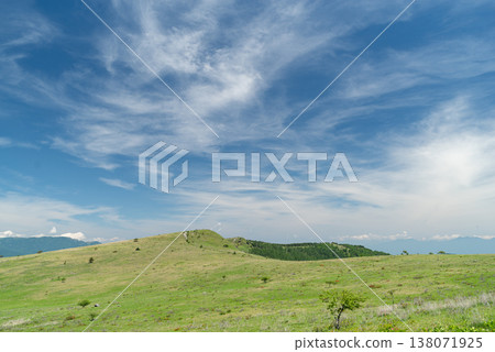 Refreshing plateau Kirigamine plateau 138071925