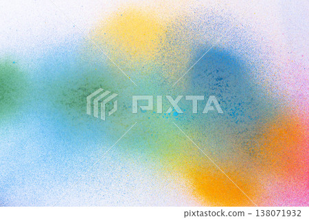 Spray paint colorful background Spray paint colorful background 138071932