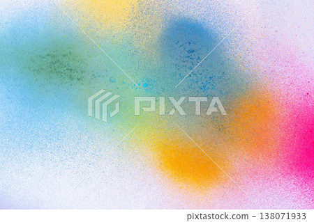 Spray paint colorful background Spray paint colorful background 138071933