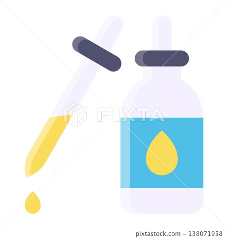 Pure Essential Oil Dropper Serum 138071958