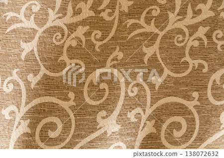 Retro fabric background with floral pattern. Retro fabric background with floral pattern. 138072632