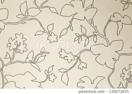 Retro fabric background with floral pattern. Retro fabric background with floral pattern. 138072635