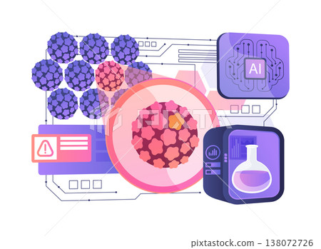 Metagenomic Pathogen Detection abstract concept vector illustration. Metagenomic Pathogen Detection abstract concept vector illustration. 138072726
