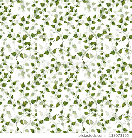 Tropical vine seamless pattern Tropical vine seamless pattern 138073165