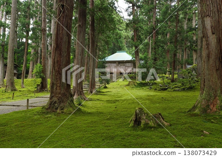 Hakusan Heisenji Temple and Moss Area Hakusan Heisenji Temple and Moss Area 138073429