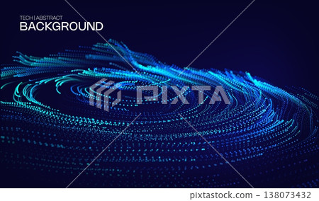 Abstract digital ai technology background with tech dots wave for big data science. 3d conference line with design pattern webinar for research graphic sound. Network presentation background. Abstract digital ai technology background with tech dots wave for big data science. 3d conference line with design pattern webinar for research graphic sound. Network presentation background. 138073432