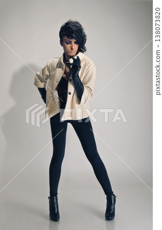 glamour brunette glamour brunette 138073820