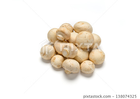 Photo of fresh white mushrooms Photo of fresh white mushrooms 138074325