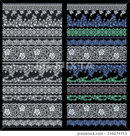 靈感源自蕾絲網布的無縫圖案。 靈感源自蕾絲網布的無縫圖案。 138074753
