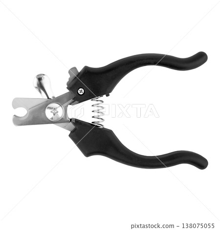 Nail clippers for pets isolated on white background Nail clippers for pets isolated on white background 138075055