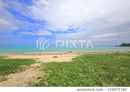沖繩島石垣島明石海灘 沖繩島石垣島明石海灘 138075392