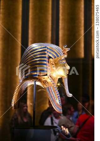 Tutankhamun's golden mask, Grand Egyptian Museum 138075465