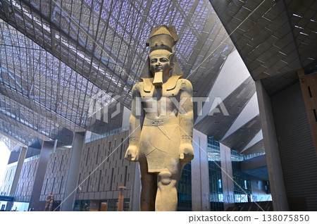 Grand Egyptian Museum, Statue of Ramesses II Grand Egyptian Museum, Statue of Ramesses II 138075850