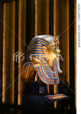 King Tutankhamun's golden mask, Grand Egyptian Museum 138075854