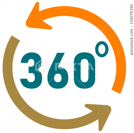 360 Degree Rotation Arrow Icon for Virtual Tour with User Interface 360 Degree Rotation Arrow Icon for Virtual Tour with User Interface 138076390