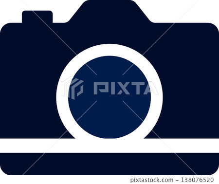 Camera Icon Silhouette Vector Graphic Camera Icon Silhouette Vector Graphic 138076520