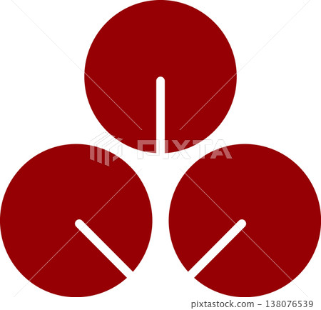 Three Red Circles Logo Symbol with Shape Design Three Red Circles Logo Symbol with Shape Design 138076539
