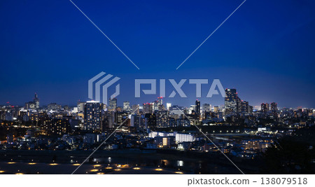 仙台市夜景 138079518