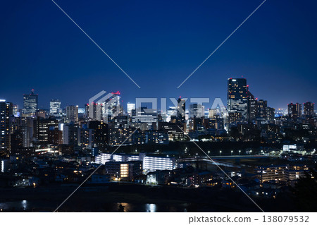 仙台市夜景 仙台市夜景 138079532