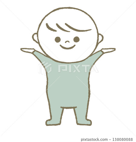 Happy baby (light blue) Happy baby (light blue) 138080088