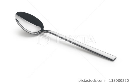 Spoon on a white background Spoon on a white background 138080220