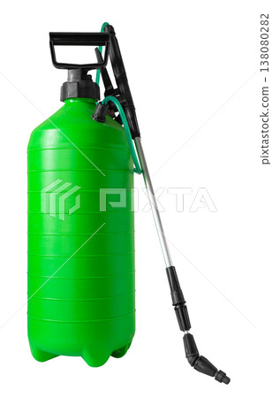 garden sprayer on white isolated background 138080282