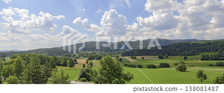 summer landscape in the region Waldviertel summer landscape in the region Waldviertel 138081487