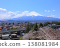 Yamanashi Prefecture, Arakurayama Sengen Shrine: Mount Fuji and cherry blossoms, Spring 2025 138081984