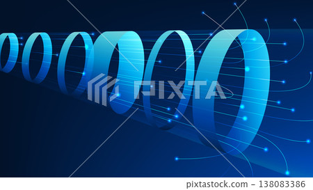 Technology background underwater network pipelines and fiber optic cables, representing global internet infrastructure, high-speed data transmission, digital connectivity, submarine communication 138083386