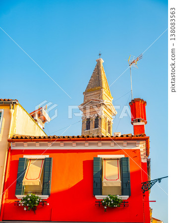 Burano near Venice, and is famous for its canals and charming colourful houses. Burano near Venice, and is famous for its canals and charming colourful houses. 138083563